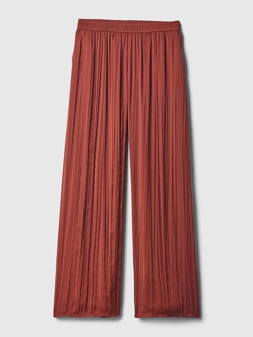 Image number 7 showing, Crinkle Texture Satin Pants