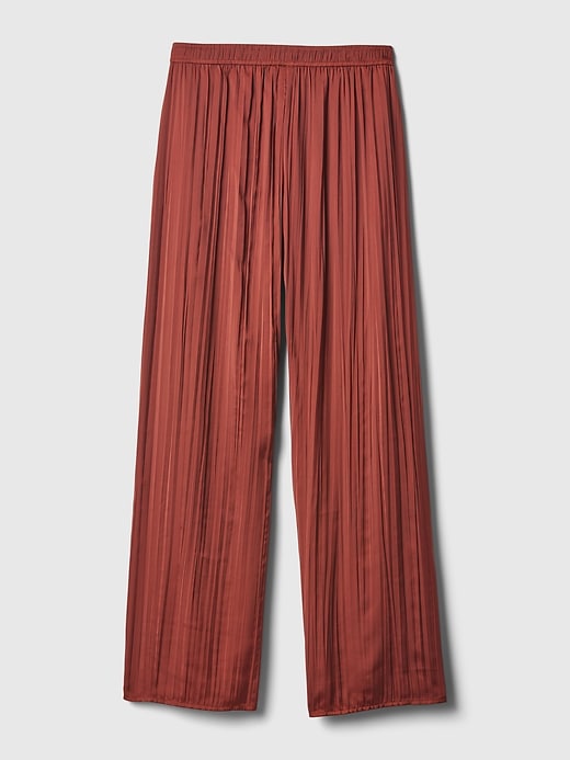 Image number 8 showing, Crinkle Texture Satin Pants