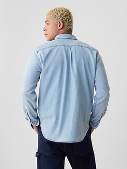 Denim Pocket Shirt | Gap