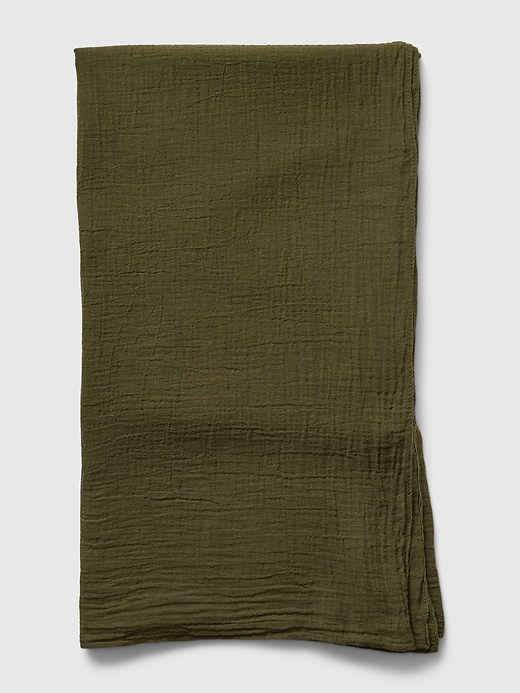 Image number 2 showing, Linen-Cotton Textured Sarong