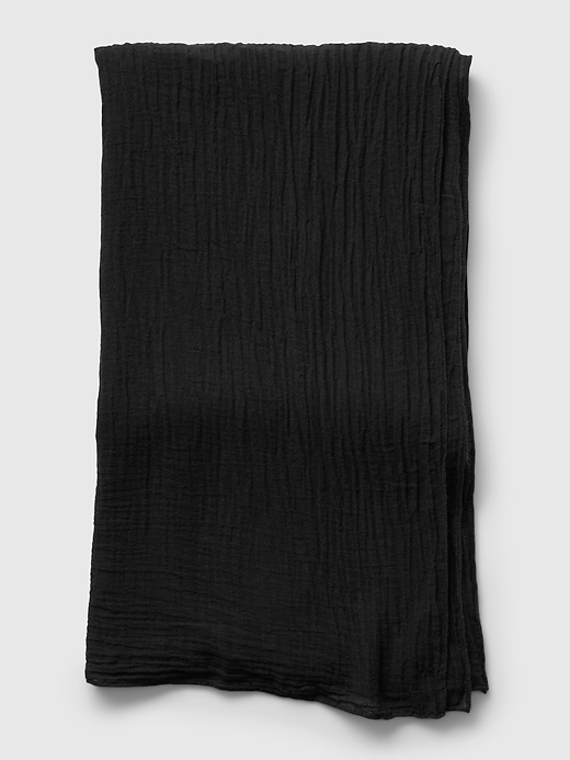 Image number 2 showing, Linen-Cotton Textured Sarong