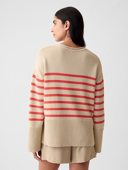 Image number 2 showing, 24/7 Split-Hem Roll Neck Sweater