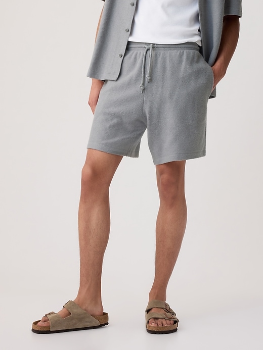 Image number 3 showing, Waffle Sweat Shorts