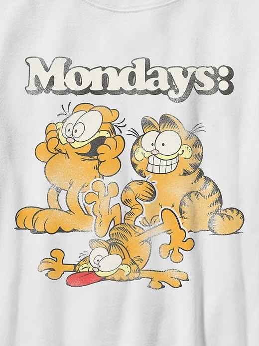 Image number 2 showing, Kids Garfield I Hate Mondays Graphic Tee