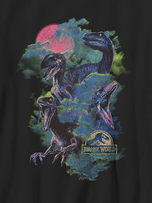 Image number 2 showing, Kids Jurassic World Vintage Raptors Graphic Tee