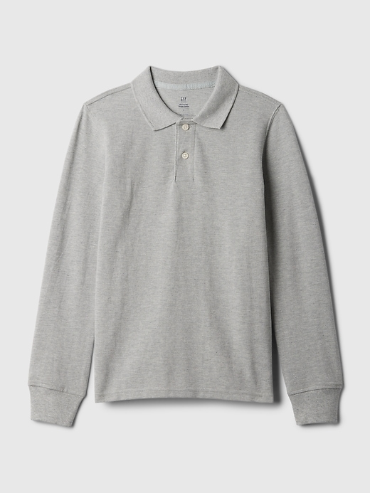 Image number 4 showing, Kids Organic Cotton Uniform Polo Shirt