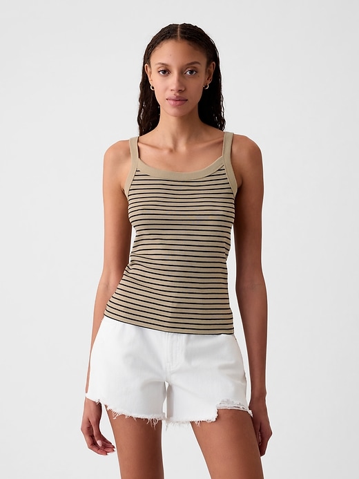 Image number 1 showing, Modern Rib Tank Top