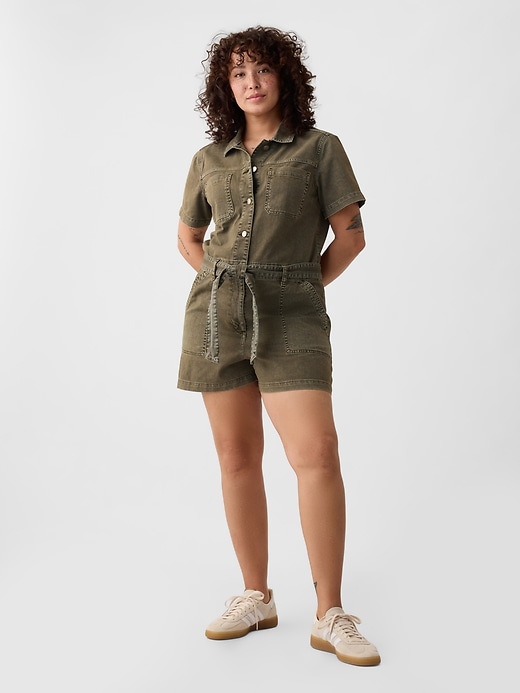 Image number 4 showing, Utility Romper