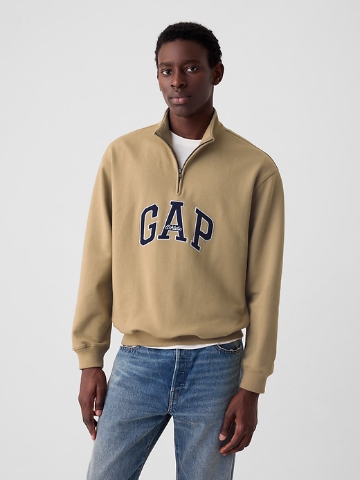 Image number 1 showing, Gap Logo Heavyweight Pullover