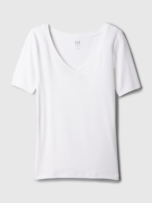 Image number 7 showing, Modern V-Neck T-Shirt