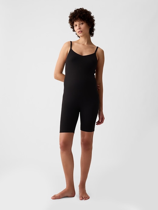 Image number 5 showing, Maternity Rib One-Piece