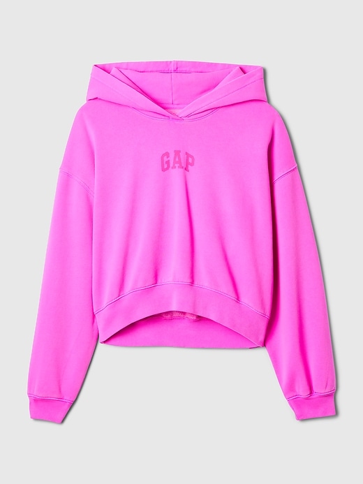 Image number 3 showing, Arch Logo Cropped Hoodie
