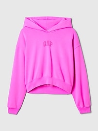 Furry pink hoodie best sale