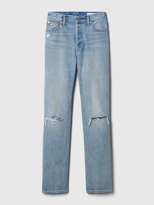 Image number 7 showing, High Rise Rigid &#39;90s Straight Jeans