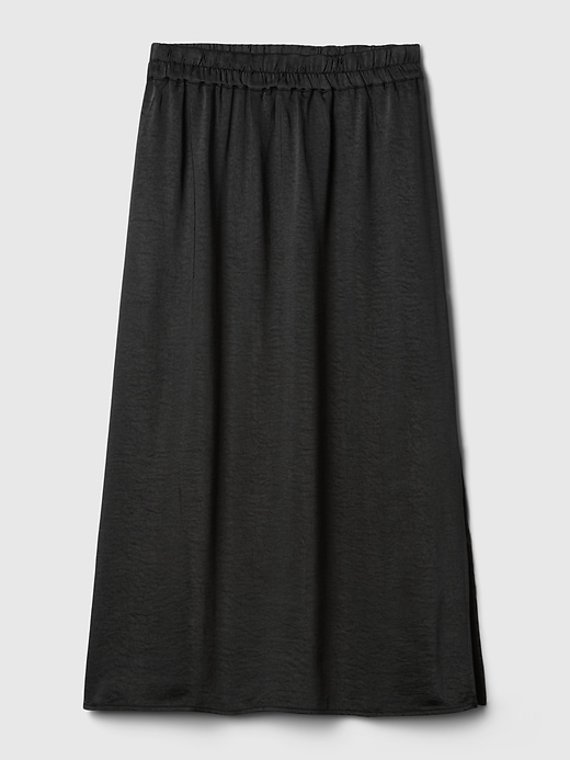 Image number 6 showing, Satin Midi Skirt
