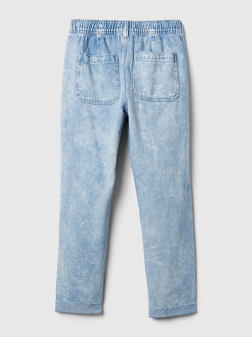 Image number 8 showing, Mid Rise Easy Denim Utility Jeans