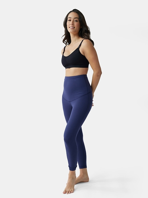 Image number 5 showing, Ingrid and Isabel Postpartum Legging Two Pack