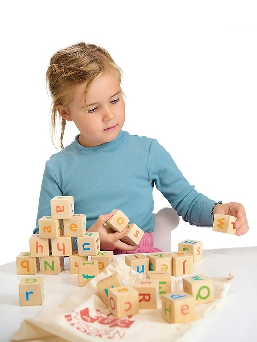 Image number 2 showing, Alphabet Spelling Blocks