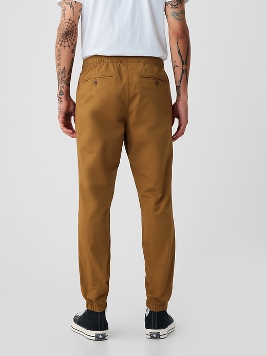 Image number 4 showing, Slim Canvas Joggers with GapFlex