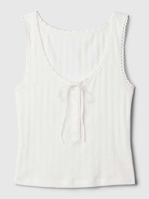 Image number 5 showing, Gap &#215 DÔEN Pointelle Tank Top