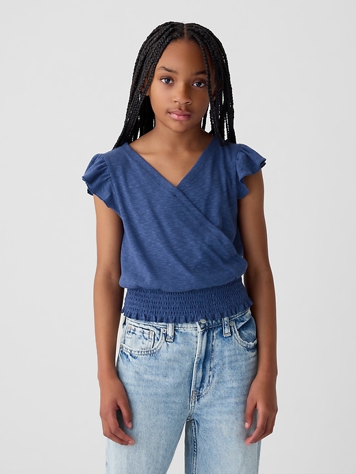 Image number 1 showing, Kids Wrap Top