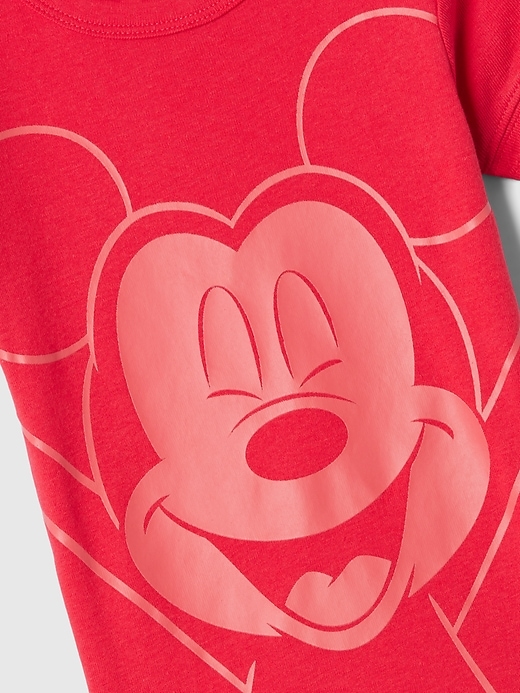 Image number 3 showing, babyGap &#124 Disney Organic Cotton Mickey Mouse PJ Shorts Set