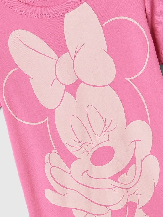 Image number 3 showing, babyGap &#124 Disney Organic Cotton Minnie Mouse PJ Shorts Set