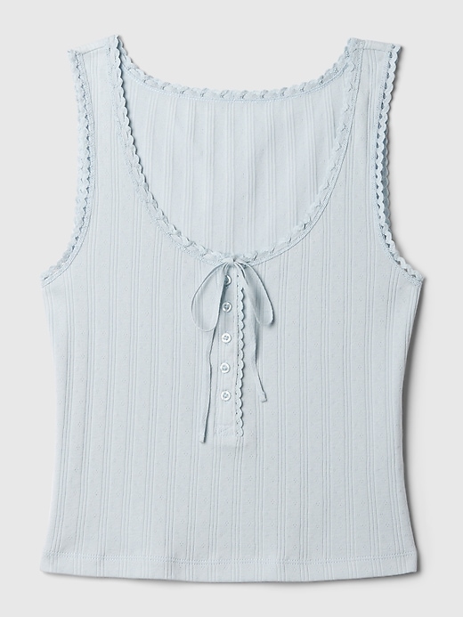Image number 5 showing, Gap &#215 DÔEN Pointelle Tank Top