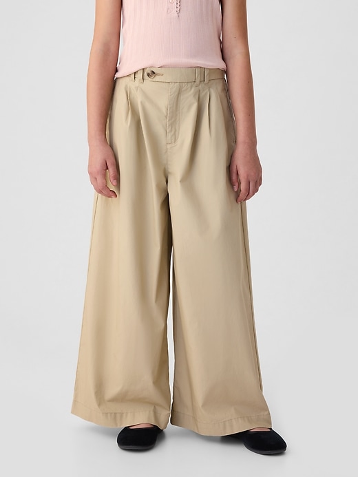 Image number 2 showing, Gap &#215 DÔEN Kids High Rise Khaki Trousers