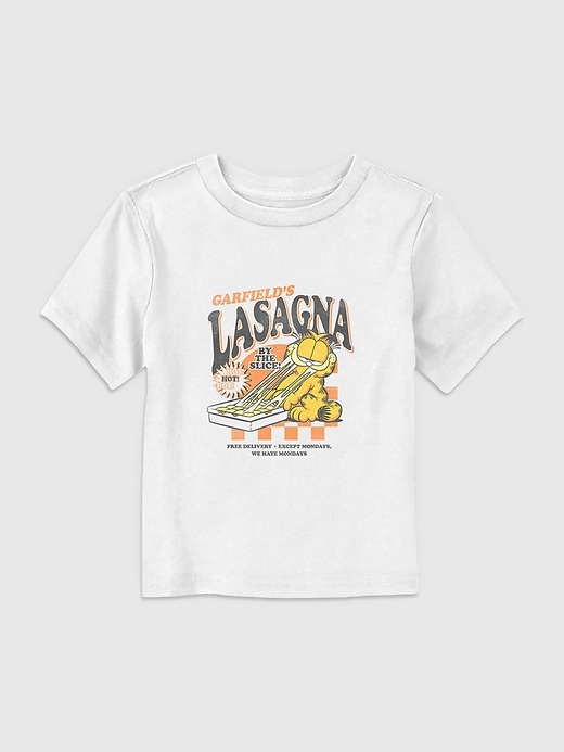 Image number 1 showing, Toddler Garfield Lasagna Graphic Tee