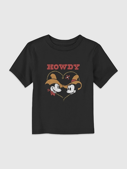 Image number 1 showing, Toddler Mickey and Minnie Mouse Howdy Western Graphic Tee