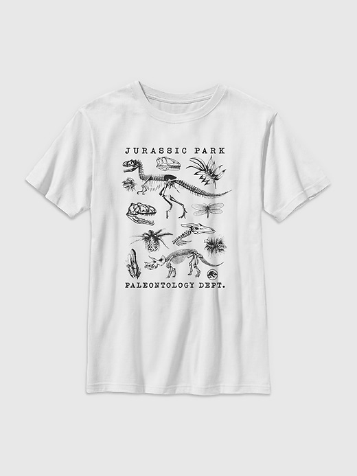 Image number 1 showing, Kids Jurassic Park Flora and Fauna Graphic Tee