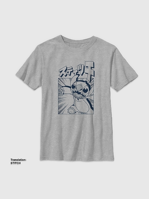 Image number 1 showing, Kids Lilo and Stitch Anime Graphic Tee