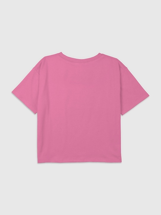 Image number 3 showing, Kids Malibu Tennis Club Graphic Boxy Crop Tee