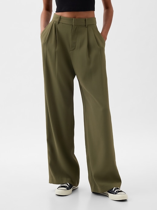 Image number 2 showing, 365 High Rise Pleated Trousers