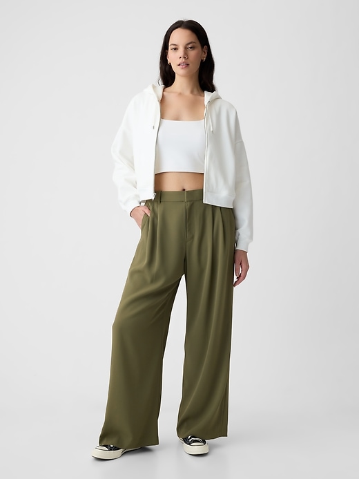 Image number 5 showing, 365 High Rise Pleated Trousers