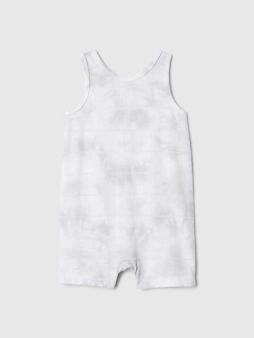 Image number 2 showing, Baby Tie-Dye Tank Shorty One-Piece