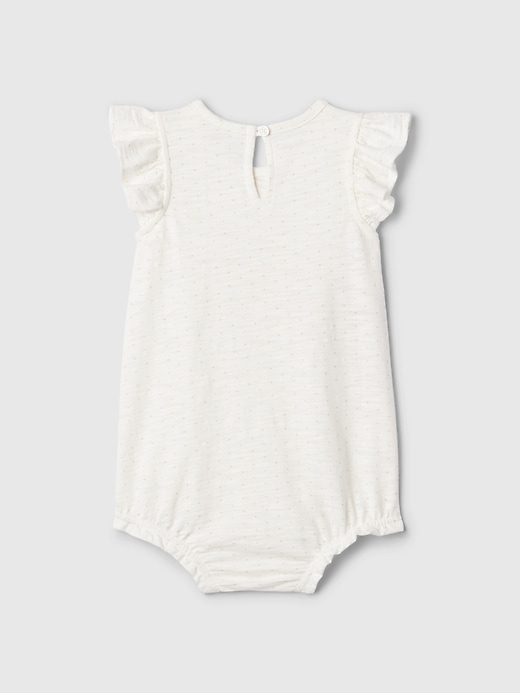 Image number 2 showing, Baby Graphic Bubble Shorty One-Piece