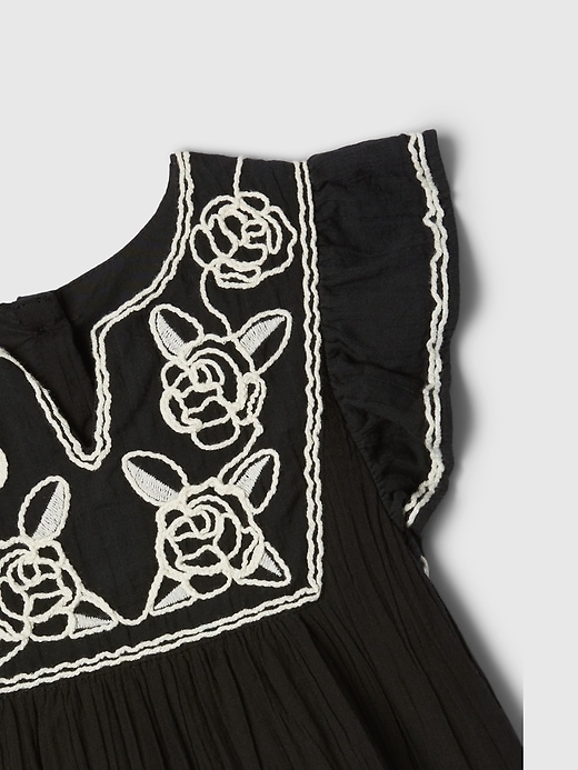 Image number 3 showing, babyGap Embroidered Flutter Dress