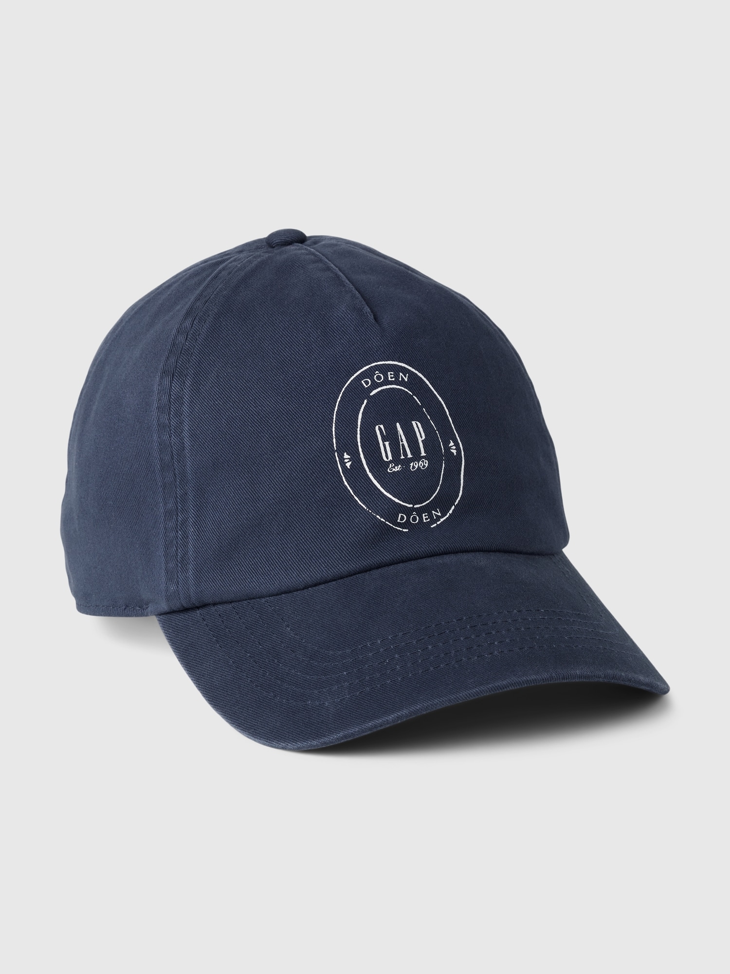 Shop Gap × Dôen Organic Cotton Baseball Hat In Navy Blue