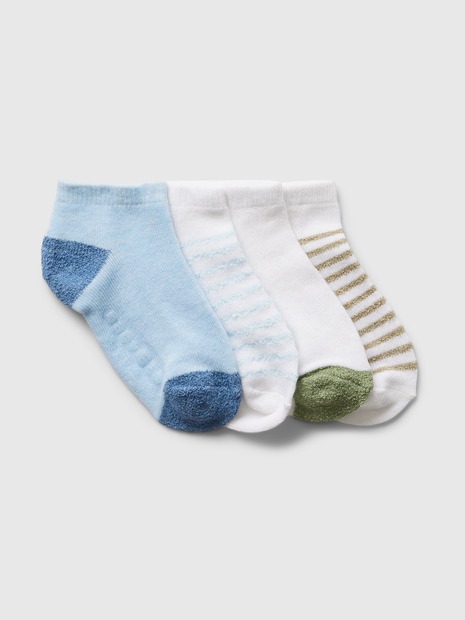 Toddler No-Show Socks (4-Pack)