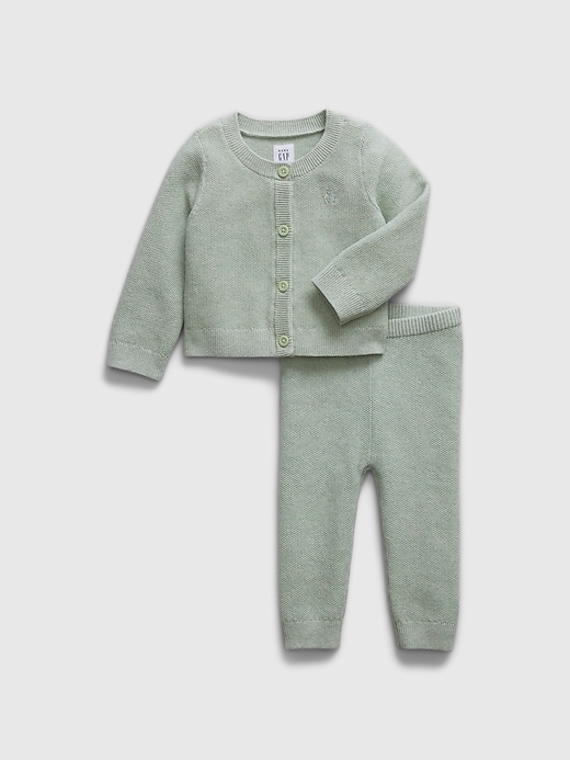 View large product image 1 of 1. Baby Two-Piece Sweater Outfit Set