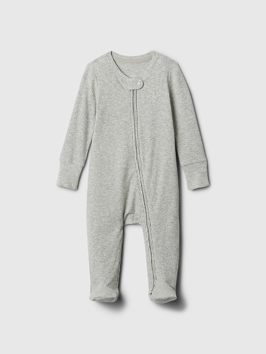 Image number 6 showing, Baby First Favorites TinyRib Footed One-Piece