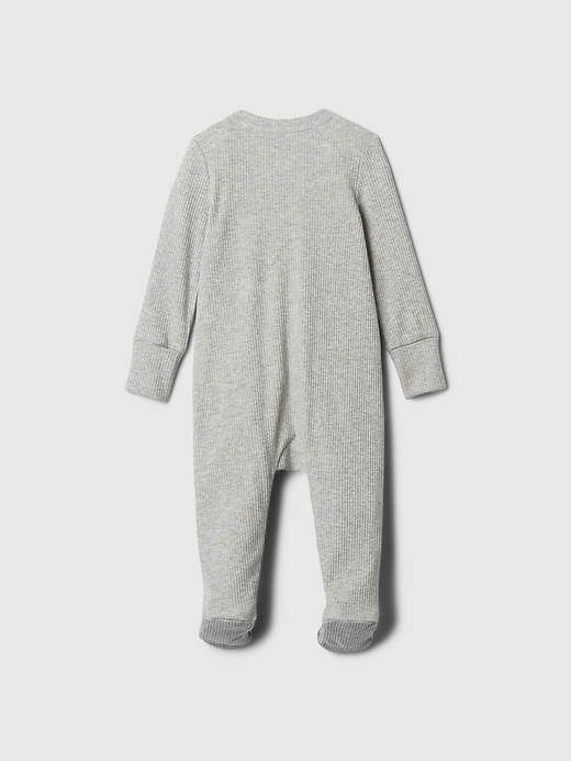 Image number 2 showing, Baby First Favorites TinyRib Footed One-Piece