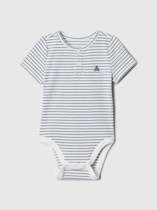 Image number 3 showing, Baby First Favorites Henley Bodysuit