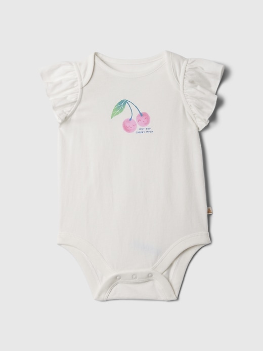 Image number 7 showing, Baby Mix and Match Flutter Bodysuit