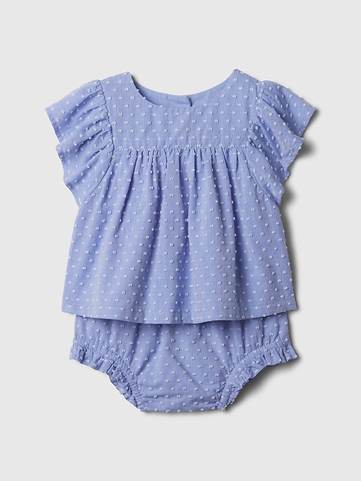 Image number 1 showing, Baby Ruffle Outfit Set