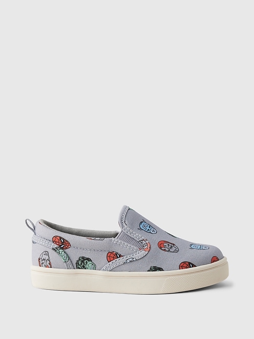 Image number 1 showing, babyGap &#124 Marvel Graphic Slip-On Sneakers