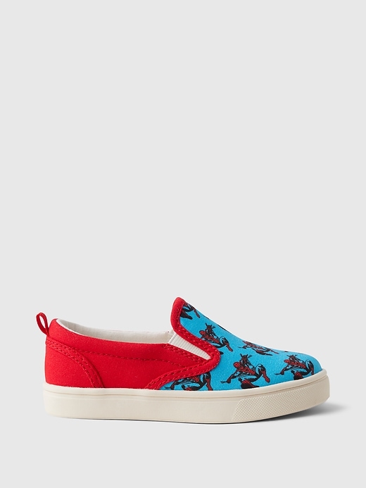 Image number 6 showing, babyGap &#124 Marvel Graphic Slip-On Sneakers