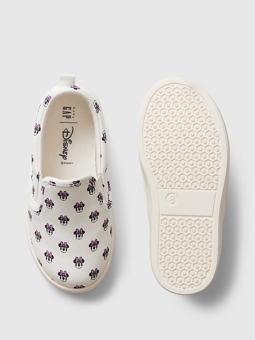 Image number 3 showing, Gap × Disney Baby Minnie Mouse Slip-On Sneakers